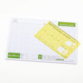 Garden Tutor Square Planning & Drafting Kit – Plan High-Yield Vegetable Gardens with Durable Stencil, Graph Paper & Guide for Grid or Row Designs
