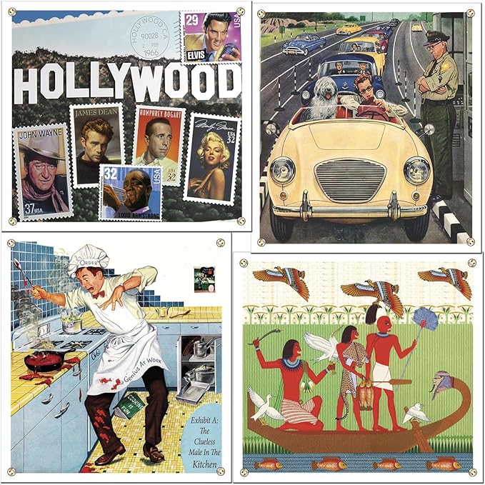 Stare - Fun Game of Visual Recall Where Quirky Image Cards Challenge Players' Minds – Classic for Adult & Family Game Night