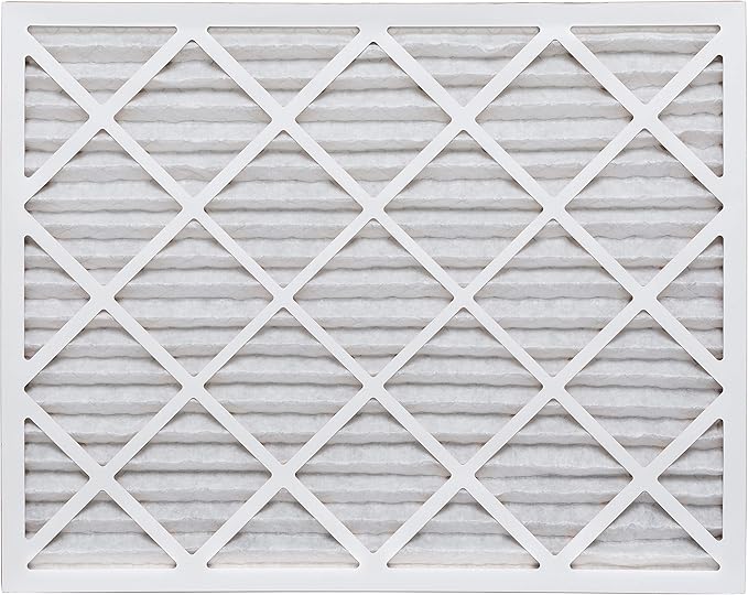 Aerostar 16x18x1 MERV 8 Air Filter, Pleated AC Furnace HVAC Filters (15.875x17.875x0.75), Electrostatically Charged for Allergies Dust Pet Dander Pollen Mold Lint, MPR 600 FPR 5, USA, 6 Pack