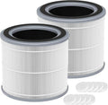 Filter Replacement for Hynik Alviera HH001 Air Puri-fier, 3 Stage H13 True HEPA Air Filter and High Efficiency Activated Carbon Replacement Filter for Alviera HH001 Air Puri-fier, 2 Pack