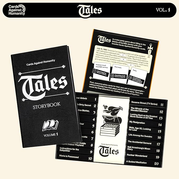 Cards Against Humanity Tales Vol. 1 • A Horrible Fill-in-The-Blank Story Game to Play with Your CAH Cards