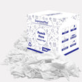 Premium White T-Shirt Cleaning Rags (5 lbs. Box) – White Cotton Rags for Cleaning, Staining, Painting, Oil, Grease & Dust Removal – Shop Rags Bulk for Multipurpose use