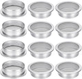2-Inch Round Open Screen Vent, Mill Finish, 12 Pack