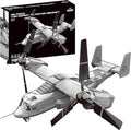 Apostrophe Games V-22 Osprey Tiltrotor Aircraft Building Block Set - 460 Pieces