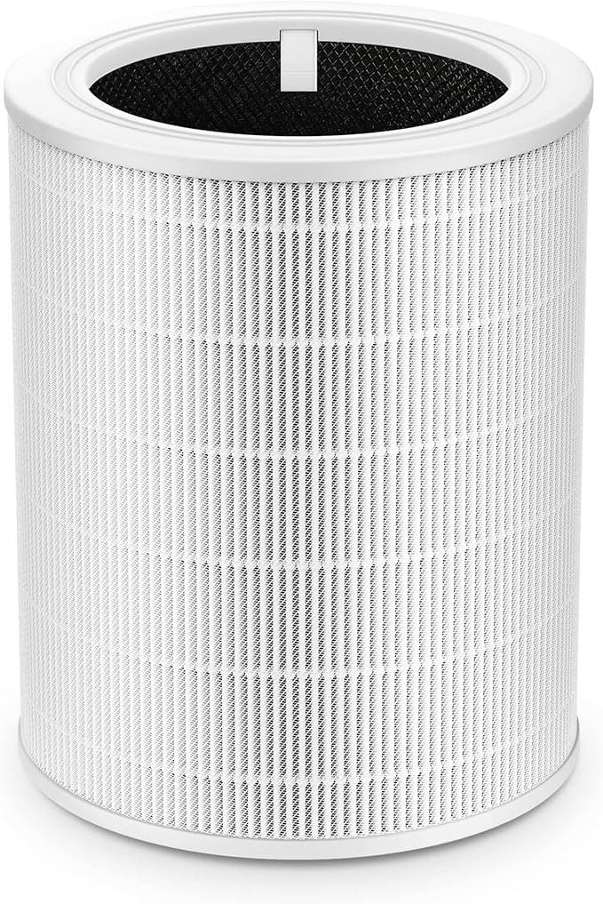 Core 600S Replacement Filter 600S-P Pet Filter Compatible with LEVOIT Core 600S & Core 600S-P Air Purifier, Supports Core600S-RF, 1 Pack White