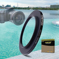 48mm Lens to 52mm Camera Lens Adapter,48mm to 52mm Filter Step up Ring Adapter Ring,Compatible All 52mm Filter Accessory