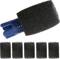 Tail Sweep Pro with Scrubber, Tail Sweep Pro TSP10S Replacement for Polaris 280, 380, 360, 3900 Sport, 180, 1 Tail Sweep Pro with 6 Foam Scrubber for Polaris Pool Cleaner Parts