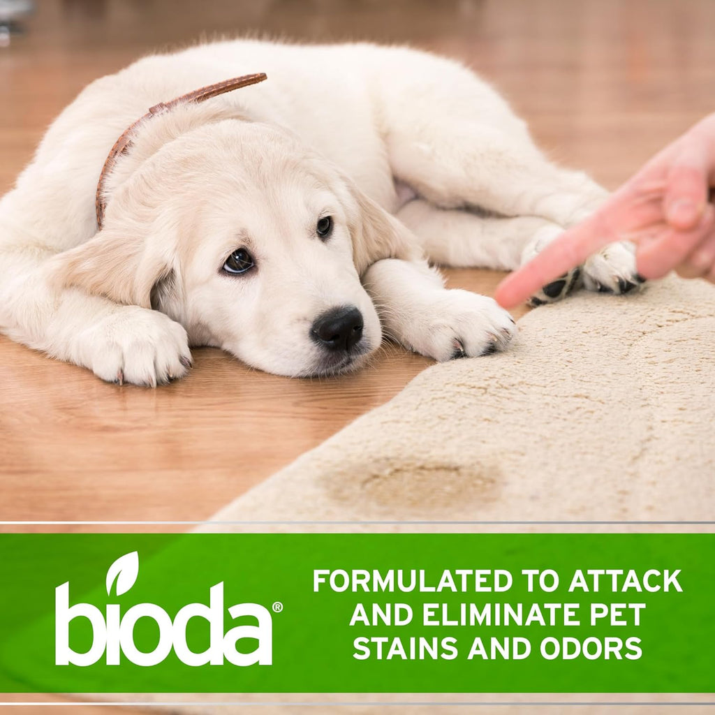 Bioda Multi-Purpose Probiotic Enzyme Cleaner and Deodorizer | Professional Strength | Trash Can Deodorizer, Pet Stains and Odors, Drains, Floors, Bathrooms, Toilets | Made in USA | 1 Gallon