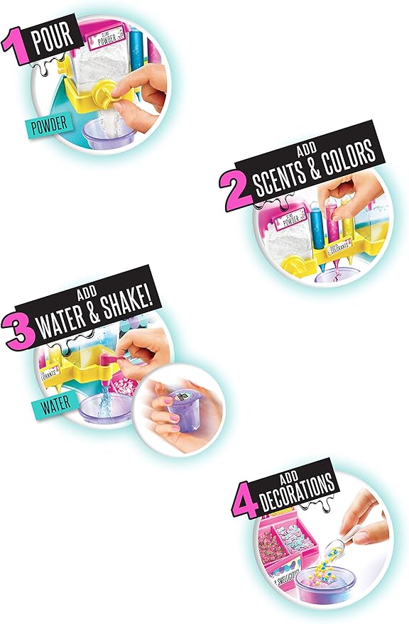 Canal Toys So Slime DIY Slime’Licious Slime Station - Make Your own Food Scented Slime - Just add Water! No Glue Required. 6+