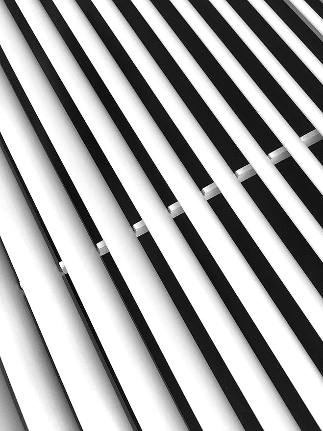 20" X 14" Aluminum Return Filter Grille for 1" Filter - Easy Airflow - Linear Bar Grilles [Outer Dimensions: 22.5w X 16.5h]