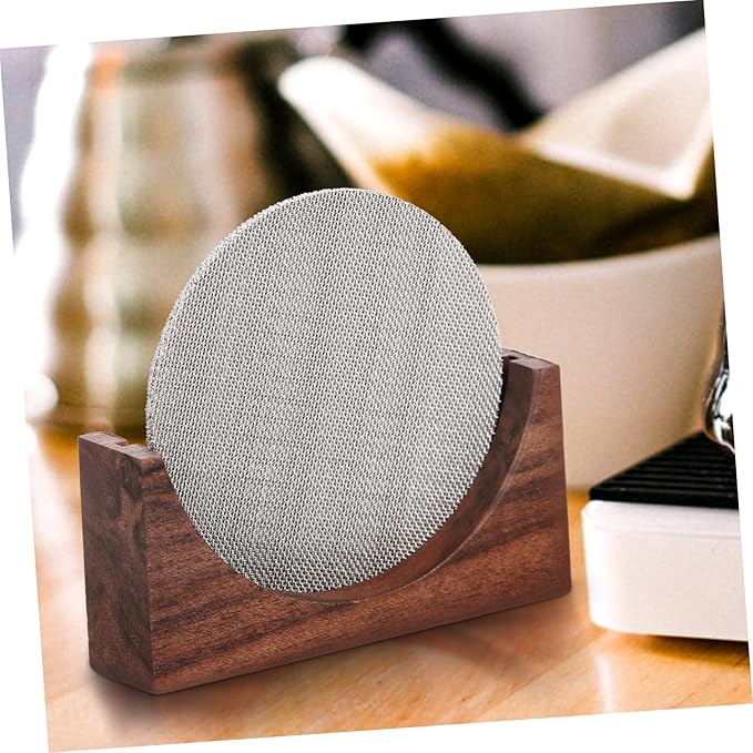 Luxshiny 5pcs Coffee Maker Filter Mesh Reusable Stainless Steel Screen for Optimal Coffee Extraction