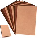Whaline 18Pcs Felt Fabric Sheets Soft Thick Assorted Brown Craft Felt Pack for Autumn Thanksgiving Harvest DIY Craft Sewing Patchwork Art Projects, 3 Colors, 7.9 x 11.8 Inch