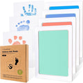 4-Pack Inkless Baby Hand and Footprint Kit - Mess Free Ink Pad for Newborn Keepsake, Dog Nose & Paw Print Kit, Clean Touch Ink Pad for Baby Hand & Footprints, Ideal New Mom Gifts (Popsicle, L)