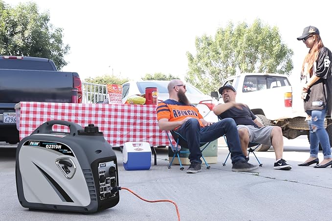 Pulsar 2,300W Portable Gas-Powered Quiet Inverter Generator With USB Outlet & Parallel Capability, Carb Compliant, G2319N