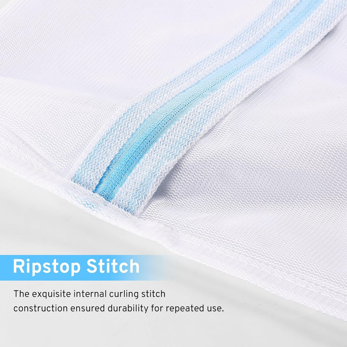 3 Pcs Mesh Laundry Bags Set for Delicates with AUTO-Lock Zipper, Lingerie Bags for Washing Delicates, Laundry Bags Mesh Wash Bags, Delicates Laundry Bag for Jeans,Blouse,Stocking,Bra(XXL,24" x 24")