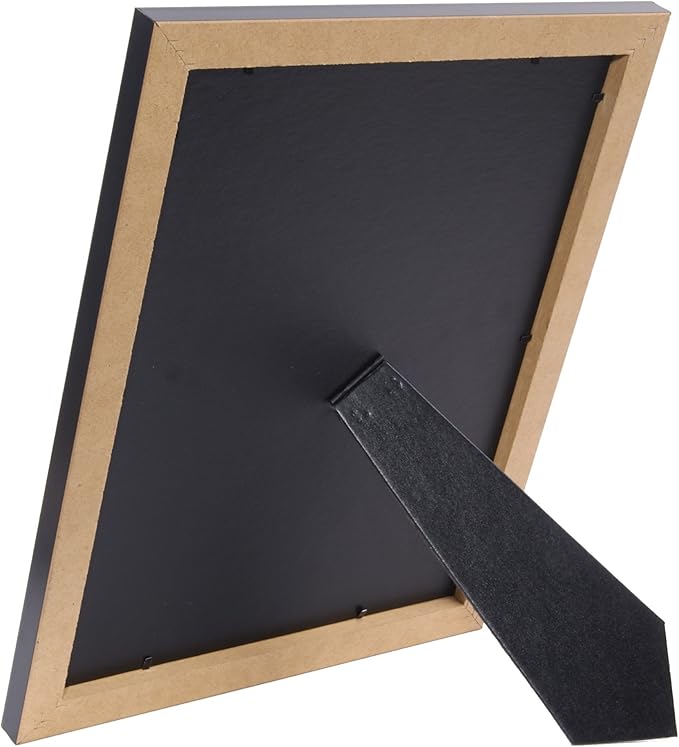 Creative Picture Frames 4Pk11X14-W Black Theatre Frame With White Matting, Holds 5.5X8.5-Inch Media Plus Ticket Including Installed Wall Hanger (Theatre Bill Not Included, Pack Of 4)