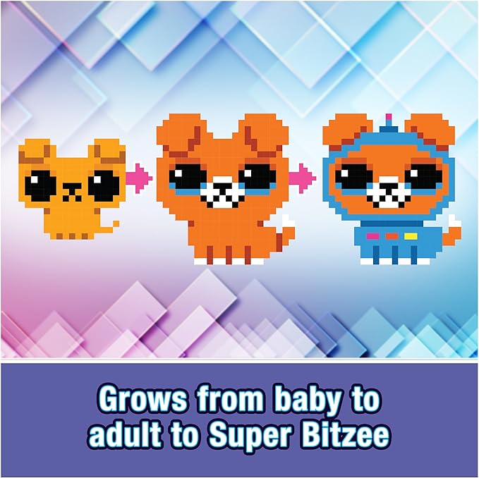 Bitzee, Interactive Toy Digital Pet with 15 Animals Inside, Virtual Electronic Pets React to Touch, Kids Toys for Girls and Boys