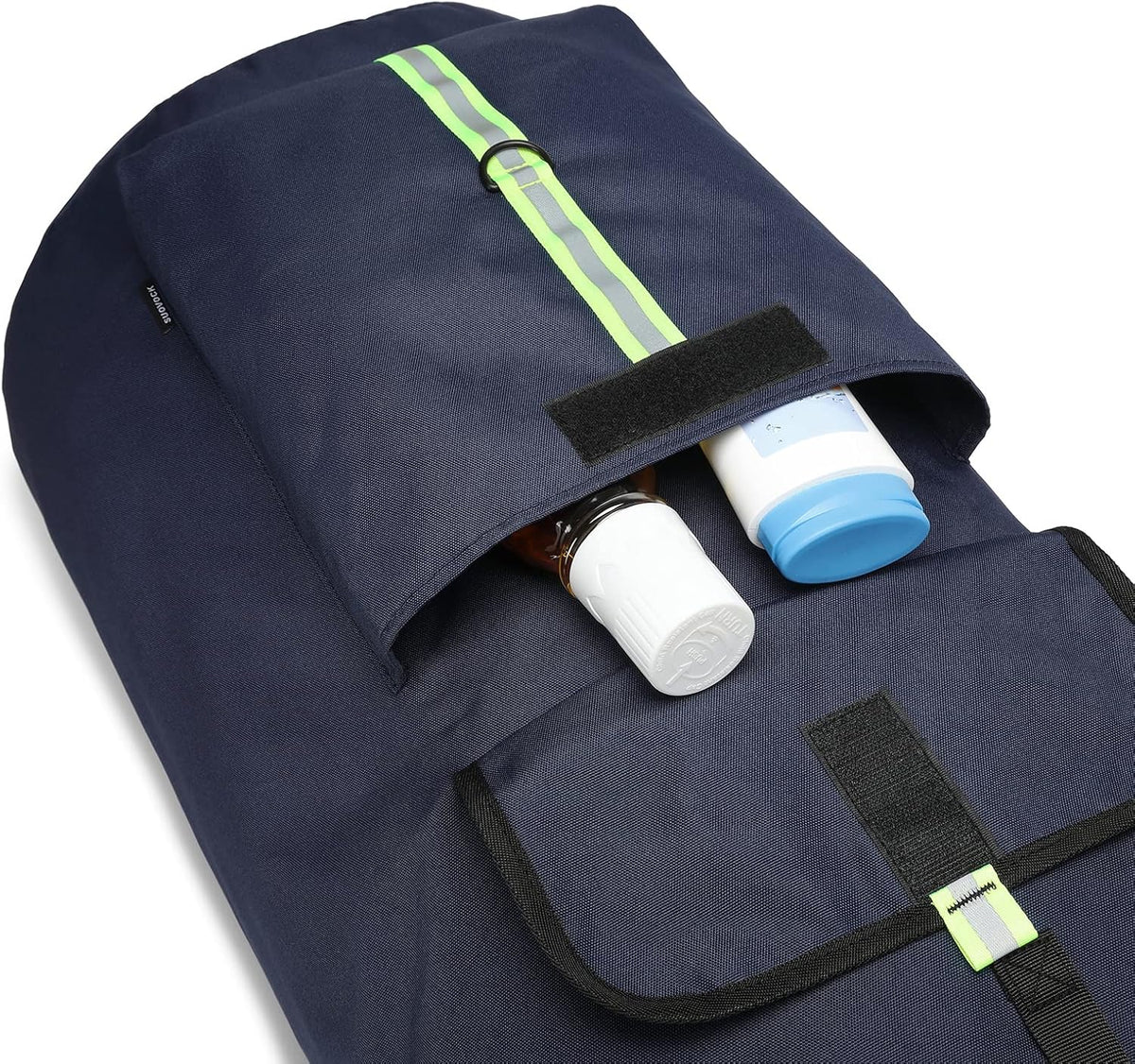 laundry bag backpack,extra-large heavy duty laundry bags,laundry backpack for college students,drawstring closure (Dark blue laundry bag backpack)