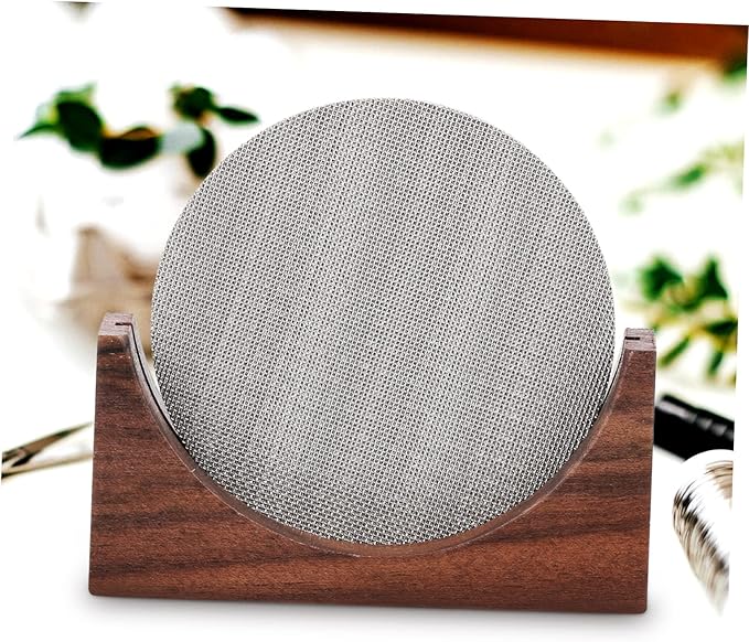 Luxshiny 3pcs Stainless Maker Filter Mesh for Espresso Machines Reusable Fine Filter Screen for Uniform Extraction Office