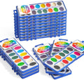 Shuttle Art 16 Colors Watercolor Paint Set Bulk, 15 Pack, Watercolor Paint Set with Paint Brushes for Kids and Adults, Washable Paint for Classroom, Parties, Kindergarten and Art Activities