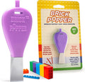 Brick Popper - World's Fastest Brick Separator - Efficient Remover for Kids & Adults - Ages 6+ - Essential Tool (Purple)