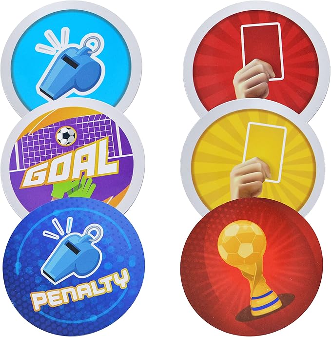 Menique Soccer World Cup Memory Matching Game – 79 Cards (32 Country Pairs + 15 Action Cards) – 2 Games in 1: Flags + Penalty Challenge – Bilingual Educational Game for Kids and Adults