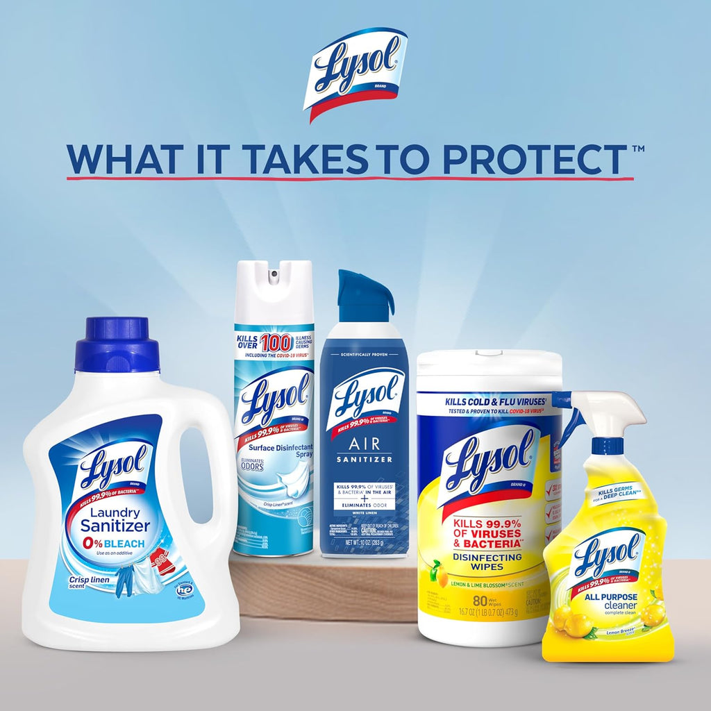 Lysol Pro Kitchen Spray Cleaner and Degreaser, Antibacterial All Purpose Cleaning Spray for Kitchens, Countertops, Ovens, and Appliances, Citrus Scent, 22oz (Pack of 2)