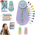 Choose Friendship Bracelet Making Kit – DIY Craft Loom for Kids Ages 8+, New & Improved Design, Includes 20 Threads, Makes 8 Bracelets, Green “Lime Rickey”