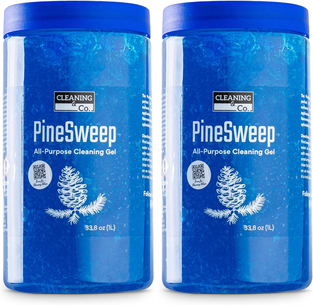 All-Purpose Cleaning Gel with Pine Oil – Multipurpose Household Cleaner for Bathroom, Kitchen, Floors, Laundry & More, 33.8 Fl Oz (Pack of 2)