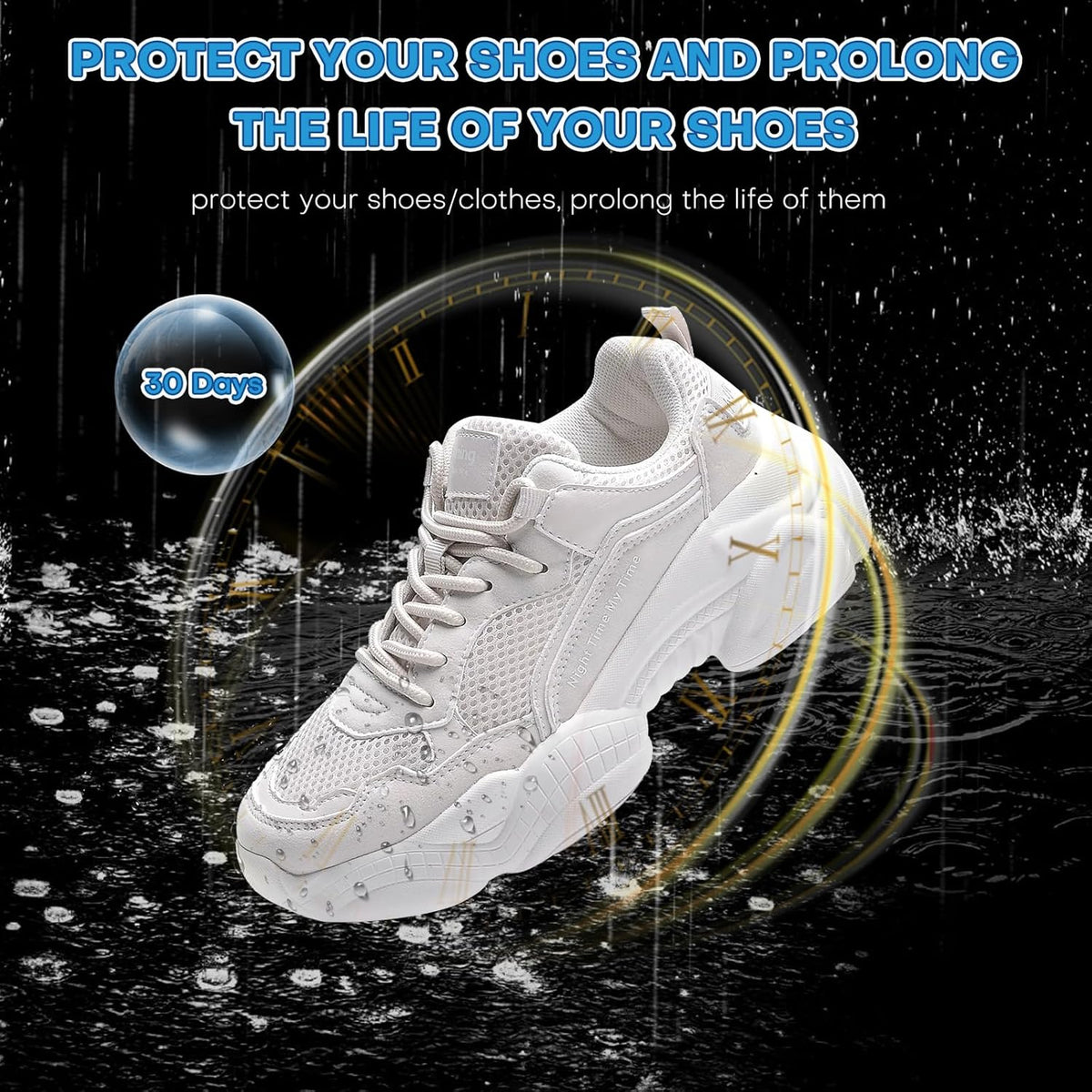 etching Shoe Protector Spray, Suede Protector Spray, Rain & Stain Waterproof Protection for Shoes, Boots, Handbags, Purses, Suede, Leather, Canvas, Nubuck, Fabric, Nylon, 10.15Oz