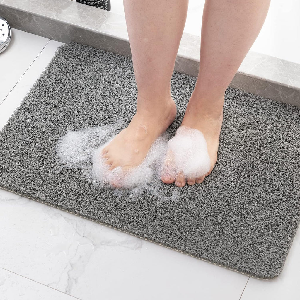 Non Slip Bathtub Mat,Anti Slip Shower Mat,Fast Drying Bath Tub Mats,Foot Scrubber Mat,Anti Slip Mat for Tub,Floor,Bathroom,Home,Kitchen,Hotel