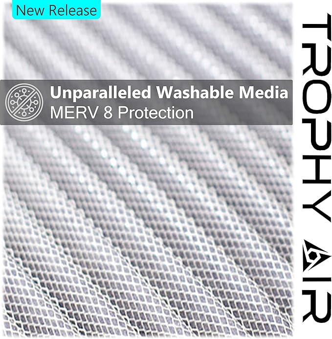 | Merv 8 | Washable & Reusable AC/Furnace Filter | Lifetime HVAC & Furnace Air Filter | Washable Electrostatic | High Dust Holding Capacity | Premium Quality Aluminum | 20x25x1
