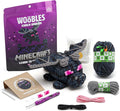 The Woobles Minecraft Crochet Kit – Beginner Crochet Kit for Adults & Kids, Easy Knitting Kit with Woobles Yarn, DIY Crafts, Crochet Animals, Minecraft Toys, Gift for Gamers & Crafters (Ender Dragon)