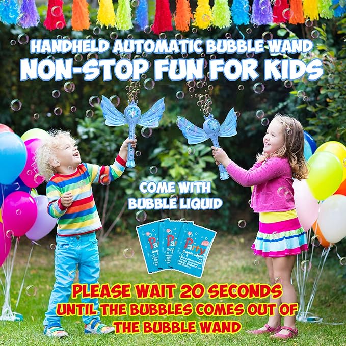 Bubble Machine for Kids, Automatic Electric Frozen Toys for Girls Princess Bubble Wand Maker Blower, Musical&Light Up Bubble Toys for Toddlers Outdoor, 3 4 5 6 7 8 Year Old Gifts