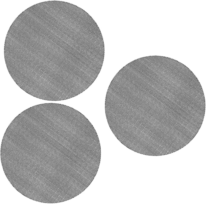 Luxshiny 3pcs Stainless Maker Filter Mesh for Espresso Machines Reusable Fine Filter Screen for Uniform Extraction Office