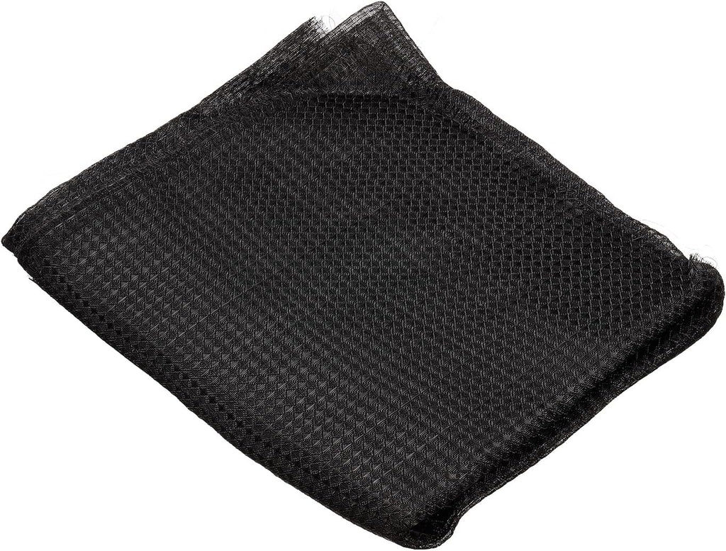 PATIKIL 47.2" x 39.4" Air Conditioner Air Filter Material, Plastic Dustproof Filtering Mesh Screen Replacement for Air Conditioning, Black