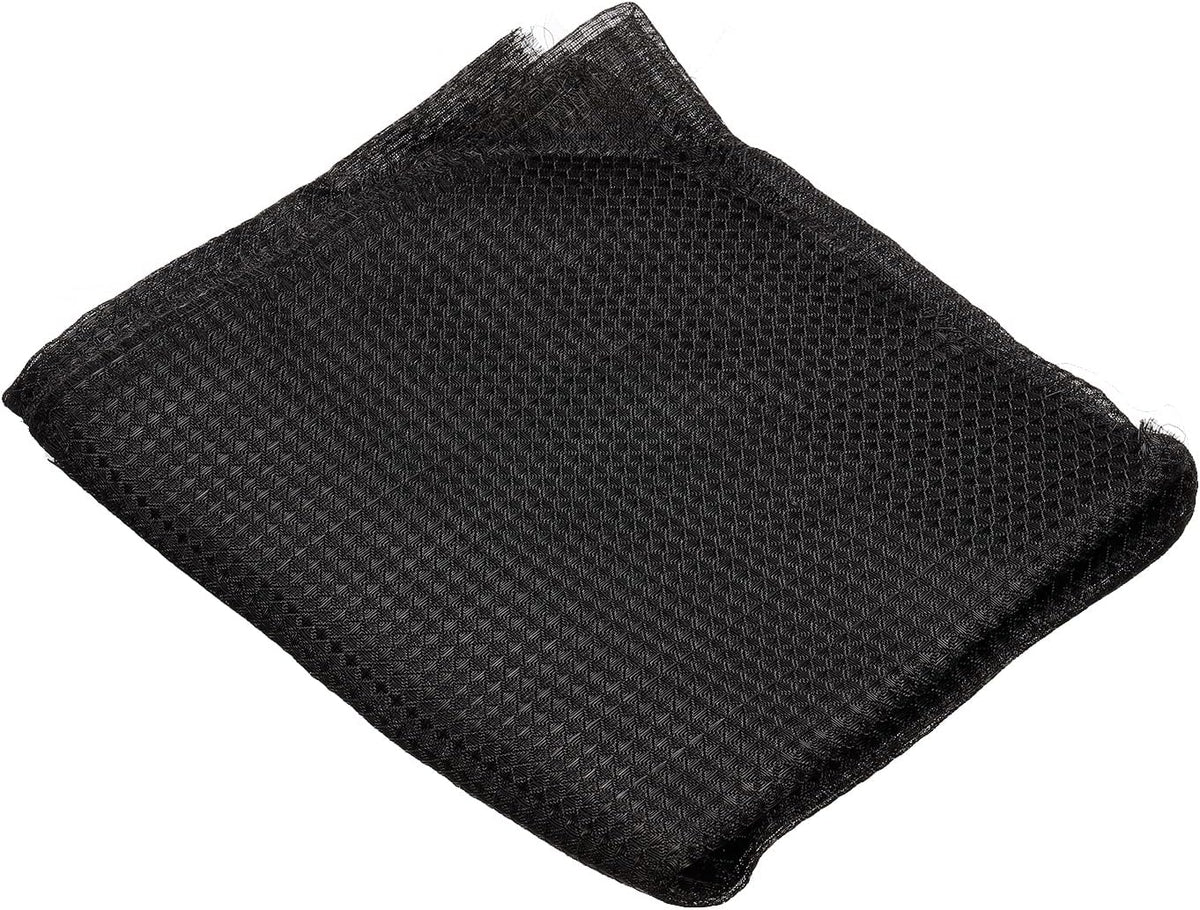 PATIKIL 47.2" x 39.4" Air Conditioner Air Filter Material, Plastic Dustproof Filtering Mesh Screen Replacement for Air Conditioning, Black