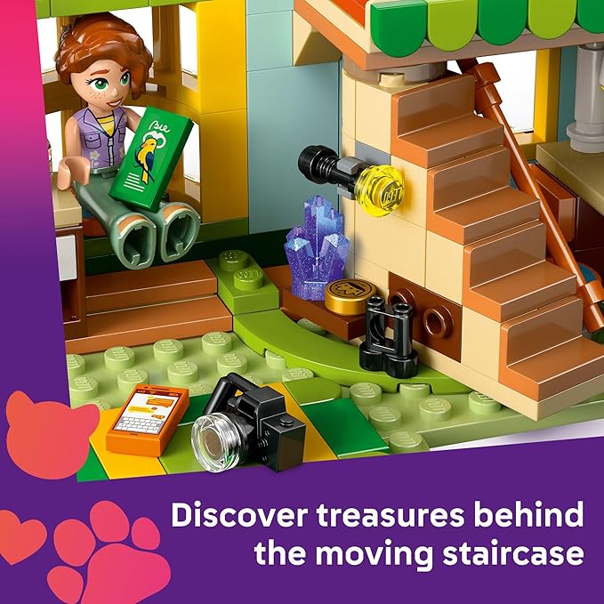 LEGO Friends Autumn’s Room Building Toy - Pretend Play Set for Kids, Girls and Boys, Ages 6+ - with 2 Minidolls, Bandit The Ferret, and Bird Figure - Gift Idea for Birthdays - 42646
