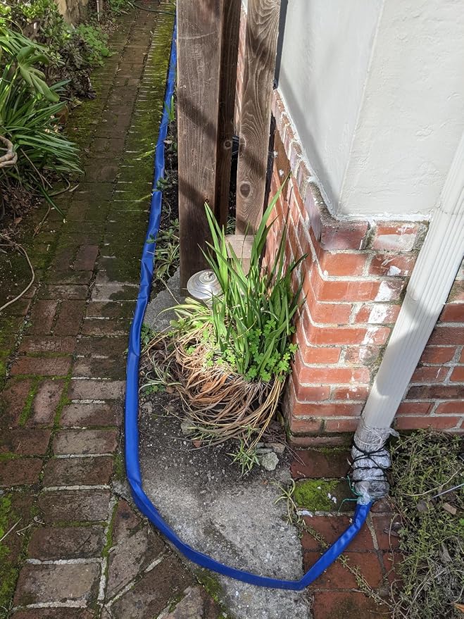 2 in x 25 ft Pool Backwash Hose Heavy Duty Drain Discharge Double PVC Lay flat General Purpose Vinyl Hose, Burst Resistant for Water Transfer Sump Pump Pool Filter (2in 25ft fiber reinforced hose)