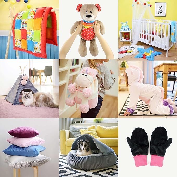 kullaloo Plush Fabric | Solid Ginger Minky Fabric for Sewing | Super Soft Cuddle Material | 39.5x29.5 | Plushies, Baby Blankets, Pillows, Dog Beds, Cat Beds, Beanies, Baby Accessories, Apparel & More
