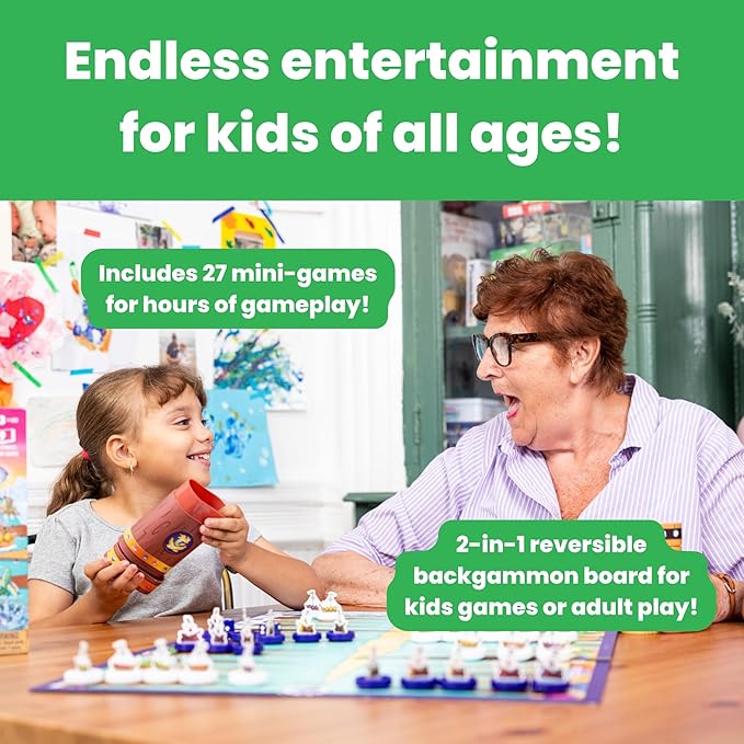 Story Time Chess - Chess Sets for Kids, Kids Chess Set, Chess Game Toddlers, Learning Games for Kids, Chess Sets for Boys & Girls