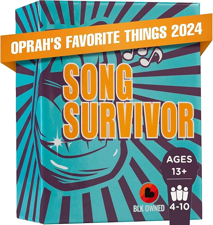 Doin' The Most - Song Survivor: The Ultimate Party Card Game for Music Lovers. Portable Games to Sing, Mimic & Win Your Fun Game Night. Ages 13+