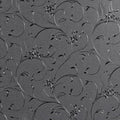 Mikomer Total Blackout Window Film,100% Light Blocking Privacy Glass Door Film Etched Flowers,Room Darkening Window Cling,No Glue/Heat Control/Anti UV for Day Sleep & High Privacy,17.5In. by 157In.