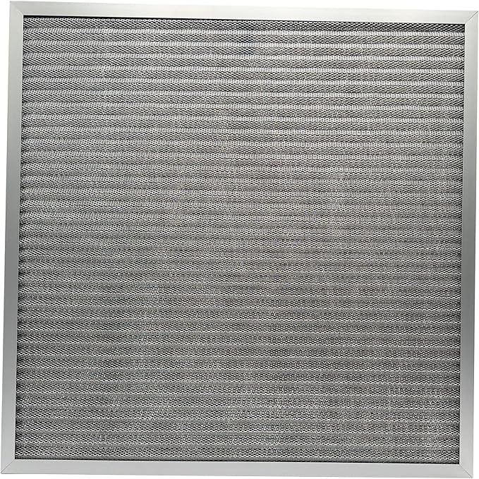 Washable Air Filter(24" x 24" x 1"), Aluminum Electrostatic Air Filter for Furnace and Central Air Conditioner