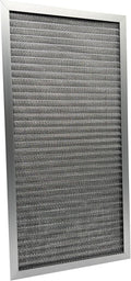 Washable Air Filter(12" x 24" x 1"), Aluminum Electrostatic Air Filter for Furnace and Central Air Conditioner