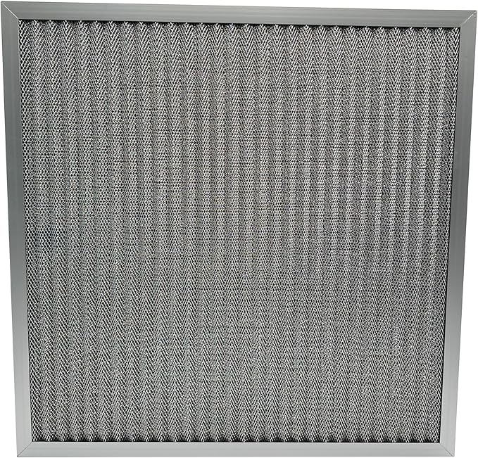 Washable Air Filter(20" x 20" x 1"), Aluminum Electrostatic Air Filter for Furnace and Central Air Conditioner