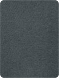 KING MOUNTAIN Fine Linen Repair Patches, Self-Adhesive Linen Fabric Patches, 8X11 inch Extra Size, Multi Color, Can be Used for Linen Sofa Repair and Linen Clothes Repair(8" x 11", Charcoal Gray)