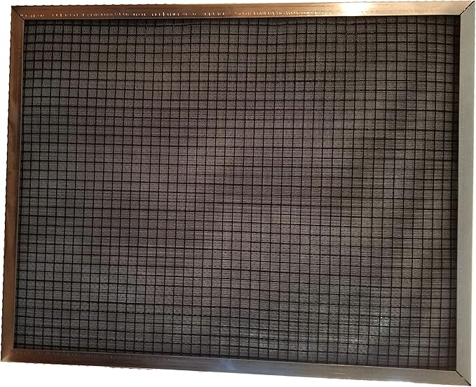 27-1/2 x 29-1/2 x 1 (Exact Size) BioAir Electrostatic Washable Permanent A/C Furnace Filter - DESIGNED FOR GEOTHERMAL UNITS - Save $$$ - Just Vacuum or Hose Off and Reuse - 27.5x29.5x1