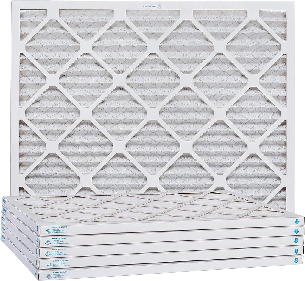 Aerostar 16 x 30 x 1 MERV 8, Pleated Air Filter, 16 x 30 x 1, Box of 6, Made in the USA