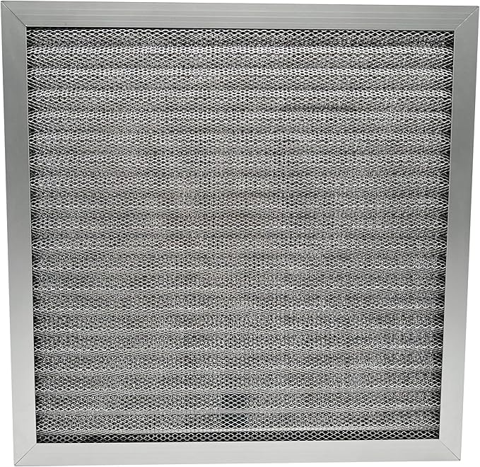Washable Air Filter(10" x 10" x 1"), Aluminum Electrostatic Air Filter for Furnace and Central Air Conditioner